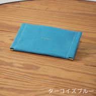 ダブルメガネケース【ターコイズブルー】  	Z124VC08