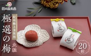 極選の梅 木箱 1箱20粒入り ［Kn12］ 303446_CQ012