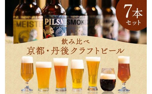 丹後のクラフトビール TANGO KINGDOM Beer® 7本セット　セット ビール 飲み比べ 詰め合わせ ご当地ビール クラフトビール 地ビール ビール 人気　TO00130