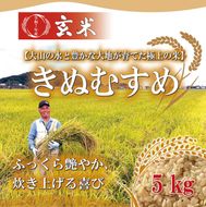 1106.令和7年産　きぬむすめ玄米 5kg 313726_CI003