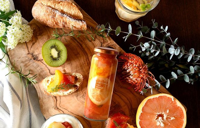 015B489 【スピード発送】フルーツピクルス、コンポートおまかせ 6本セット 訳あり いずみピクルス NSW 