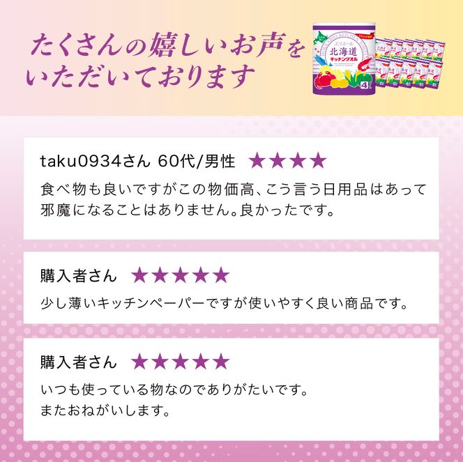 【2回お届け 計96ロール】エリエール 北海道 キッチンタオル 50カット4R 12パック パルプ100% 吸収 キッチンペーパー まとめ買い 防災 常備品 備蓄品 消耗品 日用品 生活必需品 送料無料 赤平市 キッチン用品 