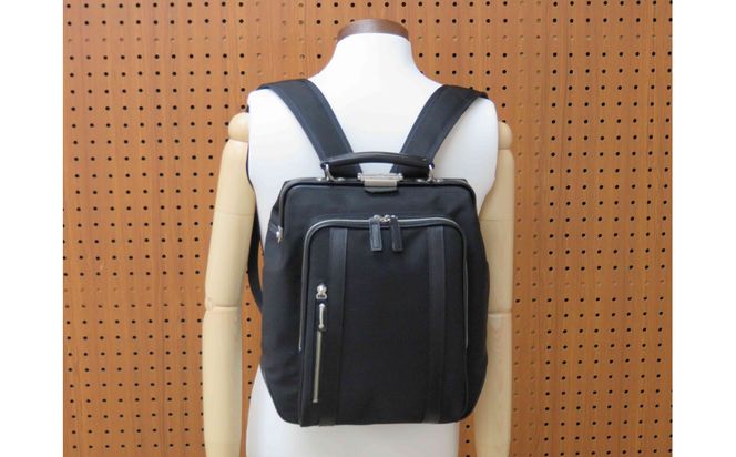 エコステップリュックショルダーバッグ(No.4009-60)ネイビー / 2way リュック ショルダーバッグ 肩掛け メンズ レディース バッグ かばん カバン 鞄 日本製 木和田