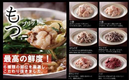 【 元祖もつ鍋 楽天地 】 元祖もつ鍋セット 5～6人前 牛もつ900g （ 300g × 3 ） （ 醤油味 ） （ 麺付き ） 小分け もつ鍋 モツ鍋 鍋 醤油 牛もつ スープ ちゃんぽん麺 冷凍 瞬間冷凍