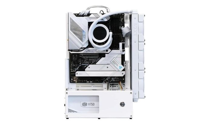 長尾製作所 オープンフレーム ver.ATX ホワイトエディション 改
