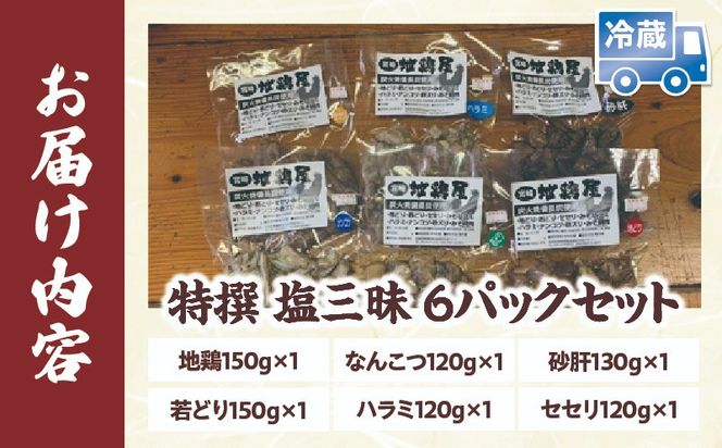 特撰 塩三昧 6パックセット