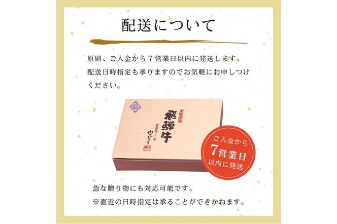 【7営業日以内発送】飛騨牛　焼肉用（肩ロース700ｇ）【0016-039】