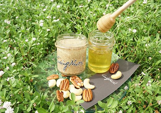 SATOYAMA HONEY NUTS BUTTER! 120g【DE08W】（滋賀県　近江八幡市）