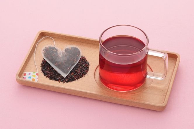 （キュンとなる／映える）5種のカラフルハートティーバッグ 3箱セット＜維孝館中学校とコラボ開発＞ 飲料類 お茶 ハート型 健康 美容 お茶セット ギフト カラーズティー 和紅茶 