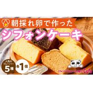 くんねこ　シフォンケーキ（人気の5種類）　5個入［115N10］