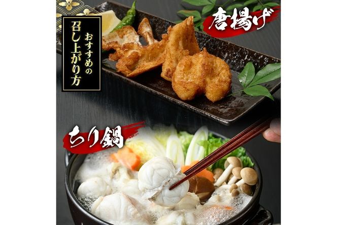 ＜訳あり＞虎ふぐアラ(計約800g：400g×2P) ふぐ フグ トラフグ とらふぐ あら アラ 鍋 唐揚げ【GP012】【高瀬水産】