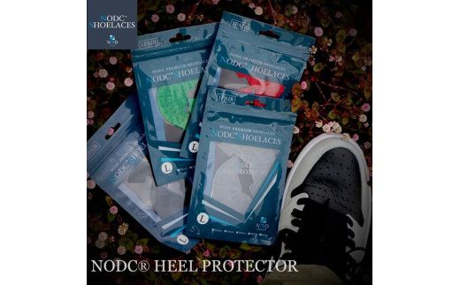 NODC HEEL PROTECTOR[173N02]NODC HEEL PROTECTOR スニーカー ヒールプロテクター 選べる サイズ XS S M L XL カラー ブラック ホワイト クリア