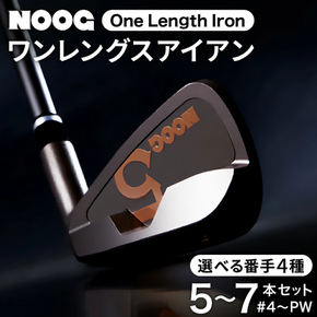 850BA01N.NOOGワンレングスアイアン（選べる番手4種類）カーボンシャフト