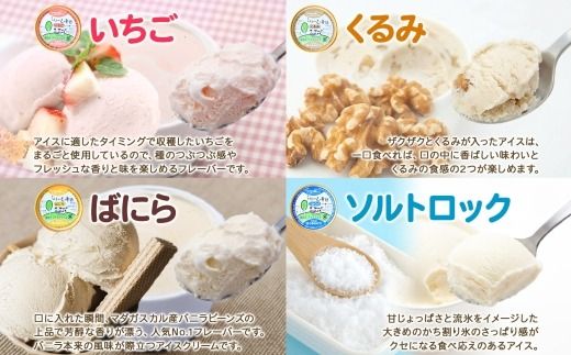 1334.アイスクリーム ジェラート 食べ比べ 8個 アイス 定番 おすすめ B セット 手作り 北海道 弟子屈町