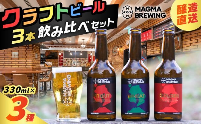 クラフトビール3本飲み比べセット　K267-001