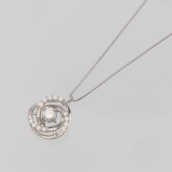 PT900/PT850 0.3ctUP ダイヤモンド ペンダントネックレス HH-019760 SWBT020-pt