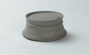 寒風須恵器 円面硯 [№5735-1332]