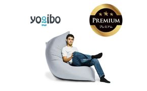 Yogibo Zoola Max Premium（ヨギボー ズーラ マックス プレミアム）＜ストーン＞【ビーズクッション ビーズ 座椅子 椅子 クッション ビーズソファー ビーズソファ 新生活 プレゼント インテリア 家具 ベッド ゲーム】-[G791-6]