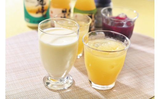 〈岩手早池峰〉岩手早池峰のむヨーグルト・ジュースセット【高島屋選定品】 【1729】