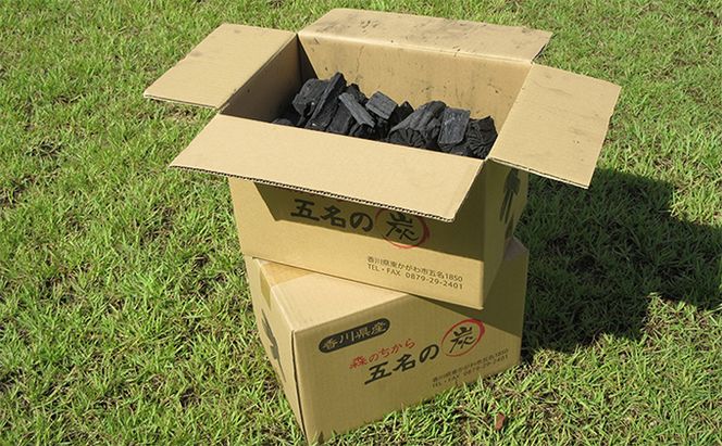 【北海道限定便】森のちから【五名の炭（ウバメガシ）】6kg×２箱(配送不可:北海道以外・離島地域) 雑貨 日用品 