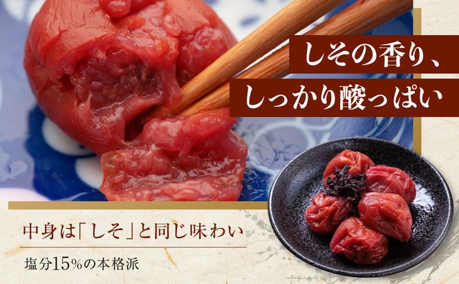 ご家庭用 大容量 紀州南高梅 しそ漬 つぶれ 塩分約15％ 700g×2 ［YM16］ 303446_DX90019