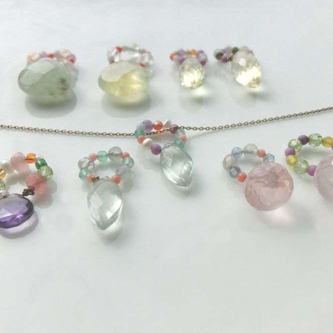 baby ring top ペンダントトップ 1個 グリーンアメジスト2 天然石 アクセサリー [Q] handmadejewely 【 シンプル 可愛い ハンドメイド ジュエリー 手作り 職人 上品 大人な雰囲気 ギフト プレゼント ラッピング 結婚式 普段使い 北海道 幕別 】