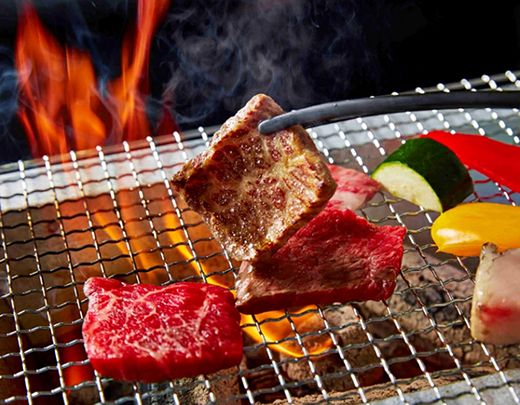 特撰近江牛おすすめ部位　焼肉3種300ｇ＆近江牛生ハンバーグ６個セット【FO41W】