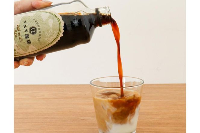 カフェオレベース（無糖）とドリップパック10個セット アメヤ珈琲|23_amc-040101