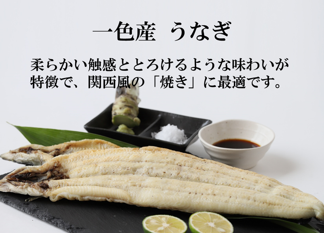 愛知県三河一色産 活うなぎの白焼き 1尾（約150g）18-25