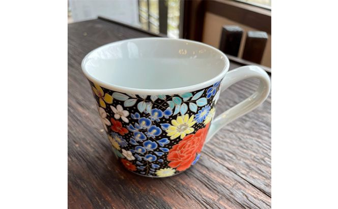 九谷珈琲と九谷焼カップ 飲料 ドリップコーヒー 食器 マグカップ 
