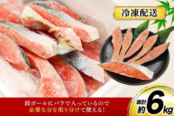 鮭 6回 定期便 厚切り 塩銀鮭 A品 切り身 約1kg 総計6kg [安田 宮崎県 日向市 452061475] 銀鮭 鮭 魚介類 海鮮 さけ サケ 鮭切身 シャケ 切り身 1kg 1キロ 冷凍 家庭用 おかず 弁当 銀鮭切り身 魚