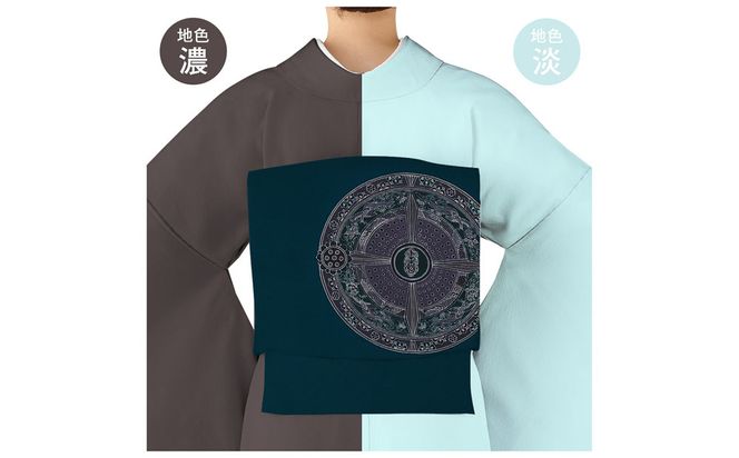 【和装振興応援プロジェクト】歳時記12月3「大晦日」京手描友禅 染帯｜染帯 着物 織物 人気 おすすめ [ 手描友禅 帯 染匠 職人 歳時記 人気 おすすめ ギフト プレゼント お取り寄せ 通販 送料無料 ふるさと納税 ] 261009_A-BR053VC34