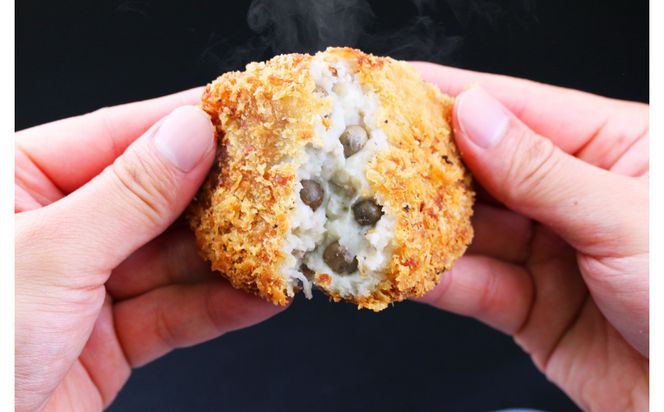 むかご入り自然薯コロッケ10個セット 142069_DV016