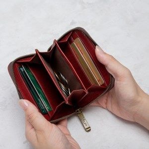 豊岡財布　AW0402　ミニマルチウォレット（抹茶グリーン）