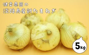 淡路島産新玉ねぎ 5kg　玉ねぎ