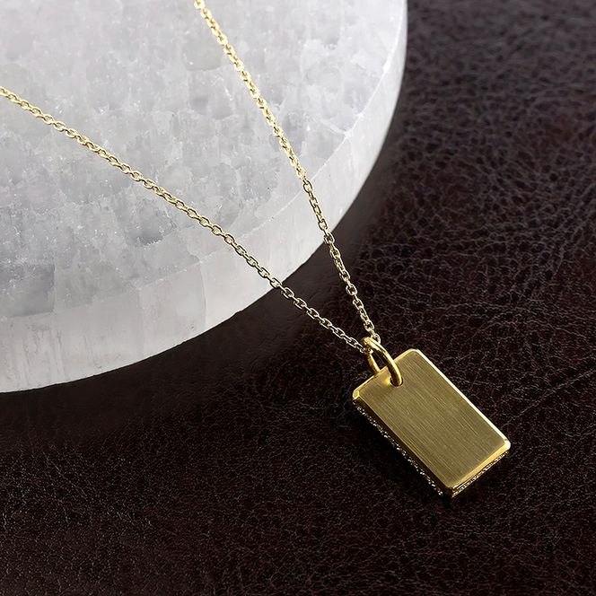 純金 24金 ネックレス インゴット型 ダイヤモンド 0.10ct プレート 鍛造 ペンダントトップ 大きめ K24 造幣局検定刻印 ダイヤ 金 シンプル 24k ジュエリー 人気 普段 使い250321200ddk24 SWAA253