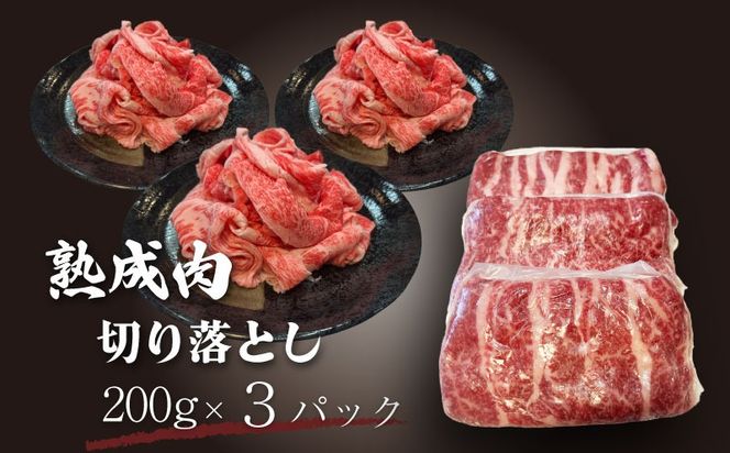 【冷凍】甲州ワインビーフ　熟成肉 切り落とし　0.6㎏ DM065　牛肉　切り落とし　甲州牛　国産　赤身　肉　ビーフ　ワインビーフ　小分け　炒め物　煮込み　