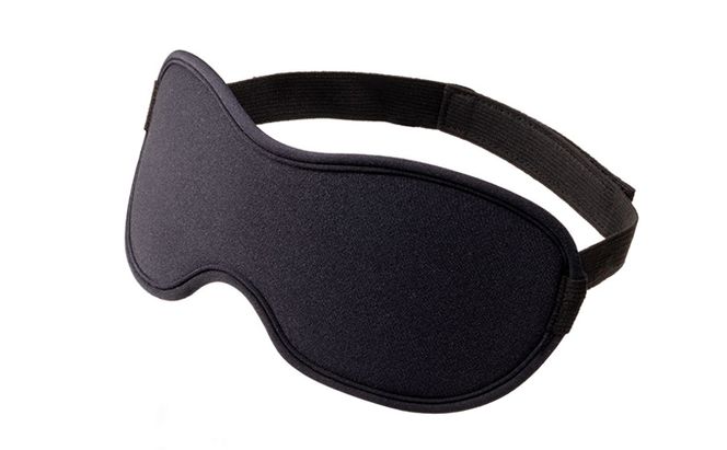 adjust+　アイマスク ファッション 小物 血行促進 ニット生地 製職人 安心 日本製 温活 眠活