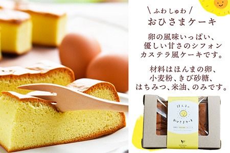 おひさまプリン&ケーキセット【スイーツ 平飼い 無添加 有精卵 ミルン牧場 牛乳 プリン県 プリンマップ 】(H073110)