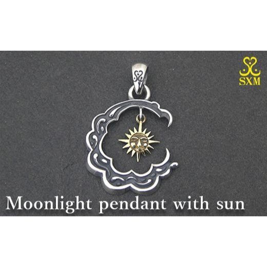 y錧푍szMoonlight pendant with sun