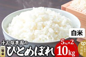 【白米】宮城県利府町産一等米ひとめぼれ10kg(5kg×2)|06_jne-111001h