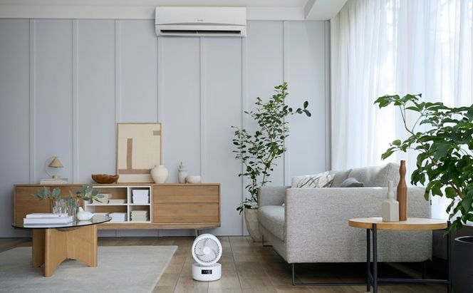 サーキュレーター DC円柱型 15cm PCF-CD15TECA-W ホワイト dc アイリスオーヤマ 首振り 上下左右 自動首振り 洗える 丸洗い 全分解 工具不要 分解 省エネ パワフル送風 衣類乾燥 部屋干し dcモーター リモコン付 WOOZOO