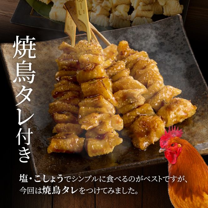 名古屋コーチン焼鳥　皮串20本セット［001T10］
