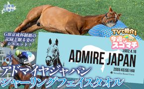 【TVで紹介！】【アドマイヤジャパン×Yogibo】シャーリングフェイスタオル BRTV040