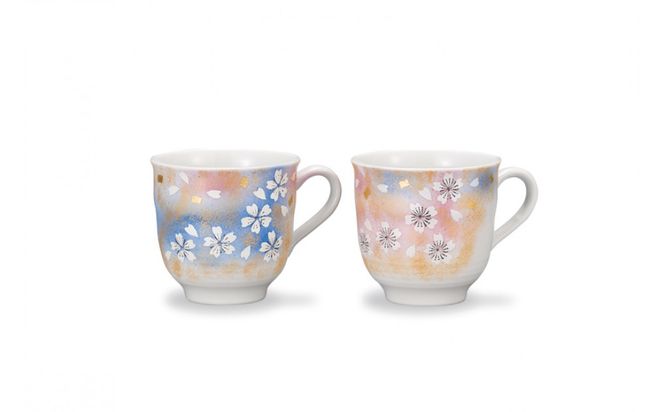 ペアマグカップ　花の舞 172111_CY3016