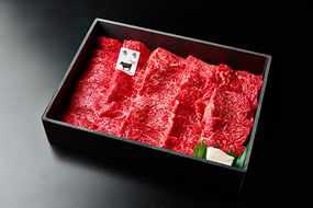A5等級 未経産雌限定 特撰近江牛 赤身 焼肉 1kg 折箱入り 牛 国産 贈り物 ギフトにも【FO12W】（国産牛　和牛　ブランド牛　ブランド和牛　黒毛和牛　牛肉　肉　高級　人気　おすすめ　神戸牛　松阪牛 に並ぶ 日本三大和牛 近江牛）