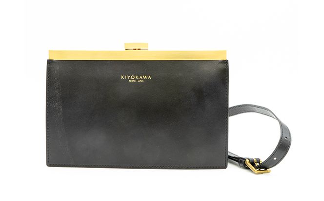 バッグ KIYOKAWA 2way ポシェット AURDEY AUD001 カバン 革 牛革 牛革製 かばん 鞄 ショルダー ファッション 口金 国産 日本製 