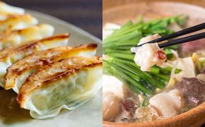 もつ鍋（3～4人前）・餃子100個セット＜一品香甘木店＞ お肉 肉の加工品 