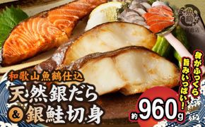 G7337_銀だら 銀鮭 切身 各6切 計12切 真空パック 小分け 良質な脂 ふっくら 柔らかい 身質 甘み 旨味 白身魚のトロ 梅酒 北海道南産 真こんぶ だし漬け 弁当 おかず お茶漬け ムニエル フライ 冷凍 お取り寄せ 和歌山県 湯浅町 送料無料