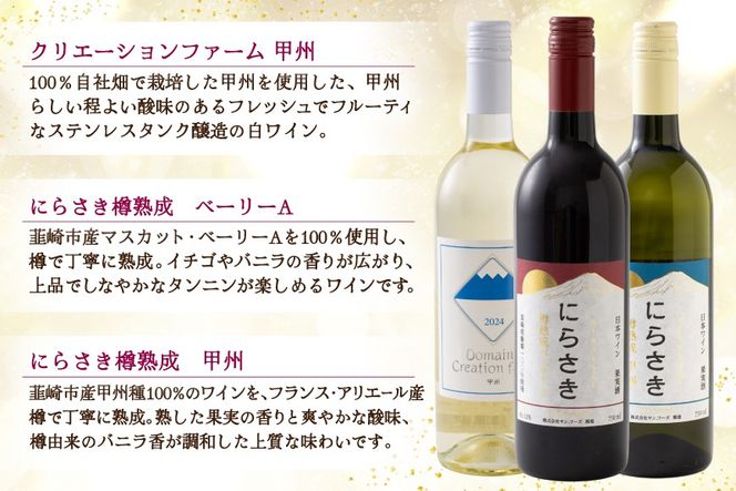 韮崎産 赤白スパークリング12本 お得な飲み比べセット 750ml ×11本 720ml ×1本 [株式会社まあめいく 山梨県 韮崎市 20745323] ワイン Wine わいん 赤ワイン 白ワイン 飲み比べ セット お酒 酒 山梨ワイン 甲州 スパークリング